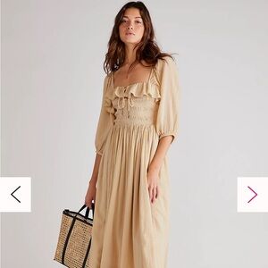 Free People Oasis Midi Dress XS